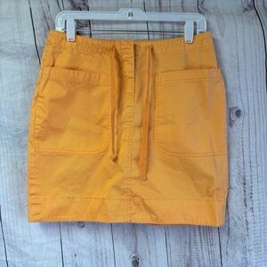 Tommy Hilfiger Vintage Mini Orange Skirt 6